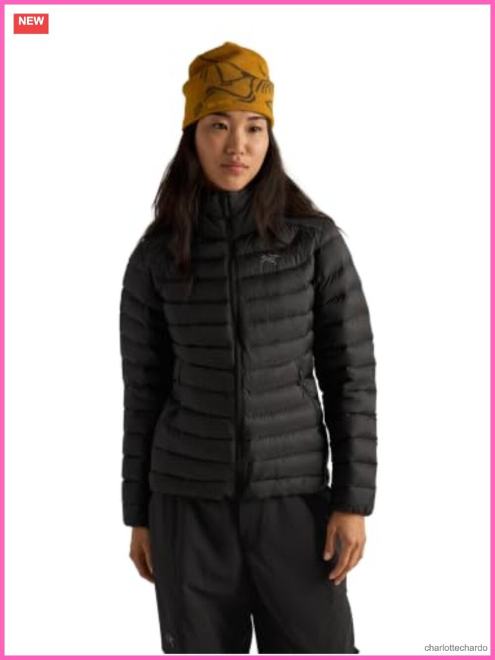 Lightweight Quilted Down Hoody Jacket Warm Insulated Standard Fit